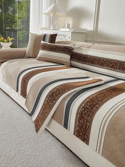 1 chiếc vỏ đệm sofa thoải mái dùng được cả 4 mùa, kiểu dáng hiện đại tối giản, chống trượt, chống bụi và có thể giặt được, mềm mại và thoáng mát, thân thiện với thú cưng, phù hợp với sofa hình chữ L và sofa 1/2/3/4 chỗ ngồi cho phòng ngủ, văn phòng, phòng khách.