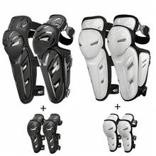 Motorcycle Knee And Elbow Pads 4-Piece Set Motorcycle Protective Equipment Anti Fall Motorcycle Knee And Elbow Pads Riding Protection Knee And Elbow Pads Motorcycle Anti Fall Breathable Riding Equipment Motorcycle Accessories Essential For Riding Gifts For Male And Female Riders - MK1021 - View 12