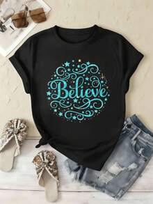 Women T-Shirts - Black - View 2