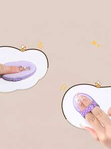 Bộ 2 bông mút trang điểm mini hình giọt nước chấm bi, bông mút phủ phấn không chứa latex, bông mút phủ phấn khô và ướt dùng được cả hai kiểu (Hộp ngẫu nhiên) - Nhiều màu - Xem 3