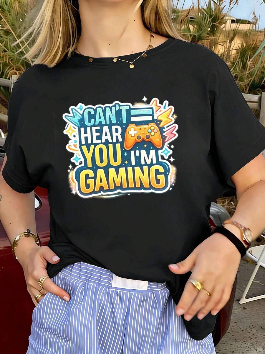 Women T-Shirts - Black - View 1