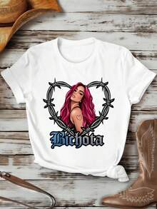 Women T-Shirts - White - View 2