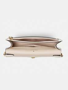 KS KNOTT Classic Crossbody Bag, One Shoulder Bag, Flap Hand Bag - Apricot - View 3