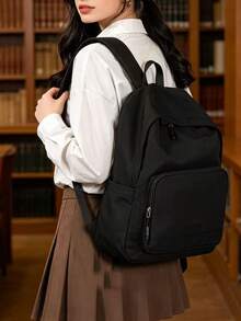 Women Fashion Backpacks - Negro 4 - View 8