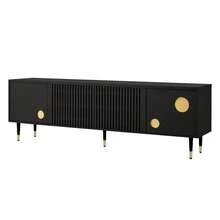 Television Stands & Entertainment Centers - Black - View 4