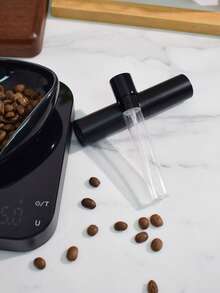 Brutelle 2pcs/Set Ceramic Coffee Bean Weighing Tray + Coffee Bean Mister, Hand Drip Coffee Accessories, Simple And Convenient - Two Pieces/set - View 10