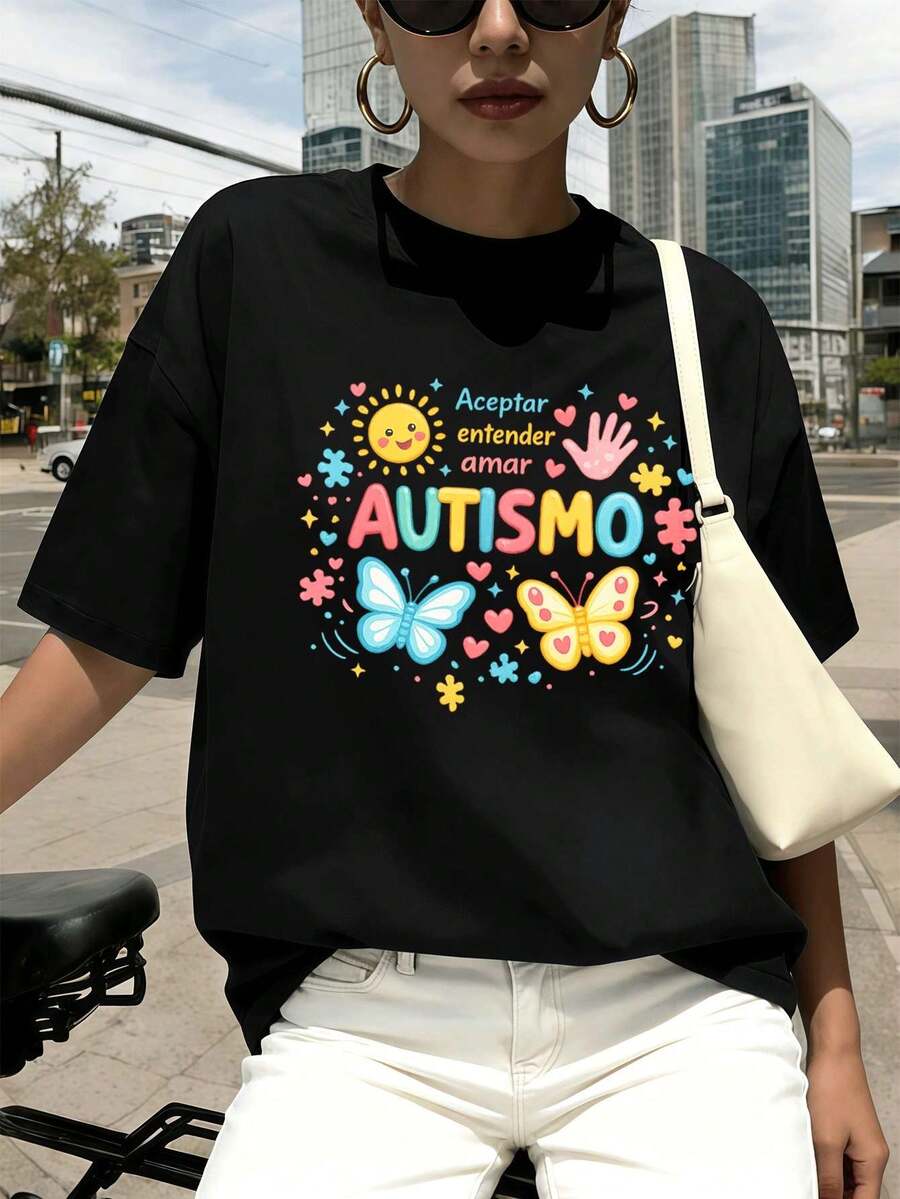 Women T-Shirts - Black - View 1