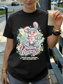 Women T-Shirts - Black - View 1