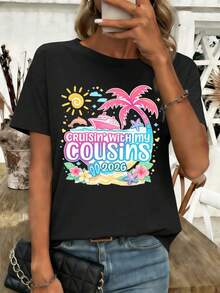 Women T-Shirts - Black - View 1