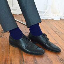 Sock Snob 24 Pairs Multipack Mens Ultimate Comfort 100% Cotton Socks - Black / Navy / Grey - View 4