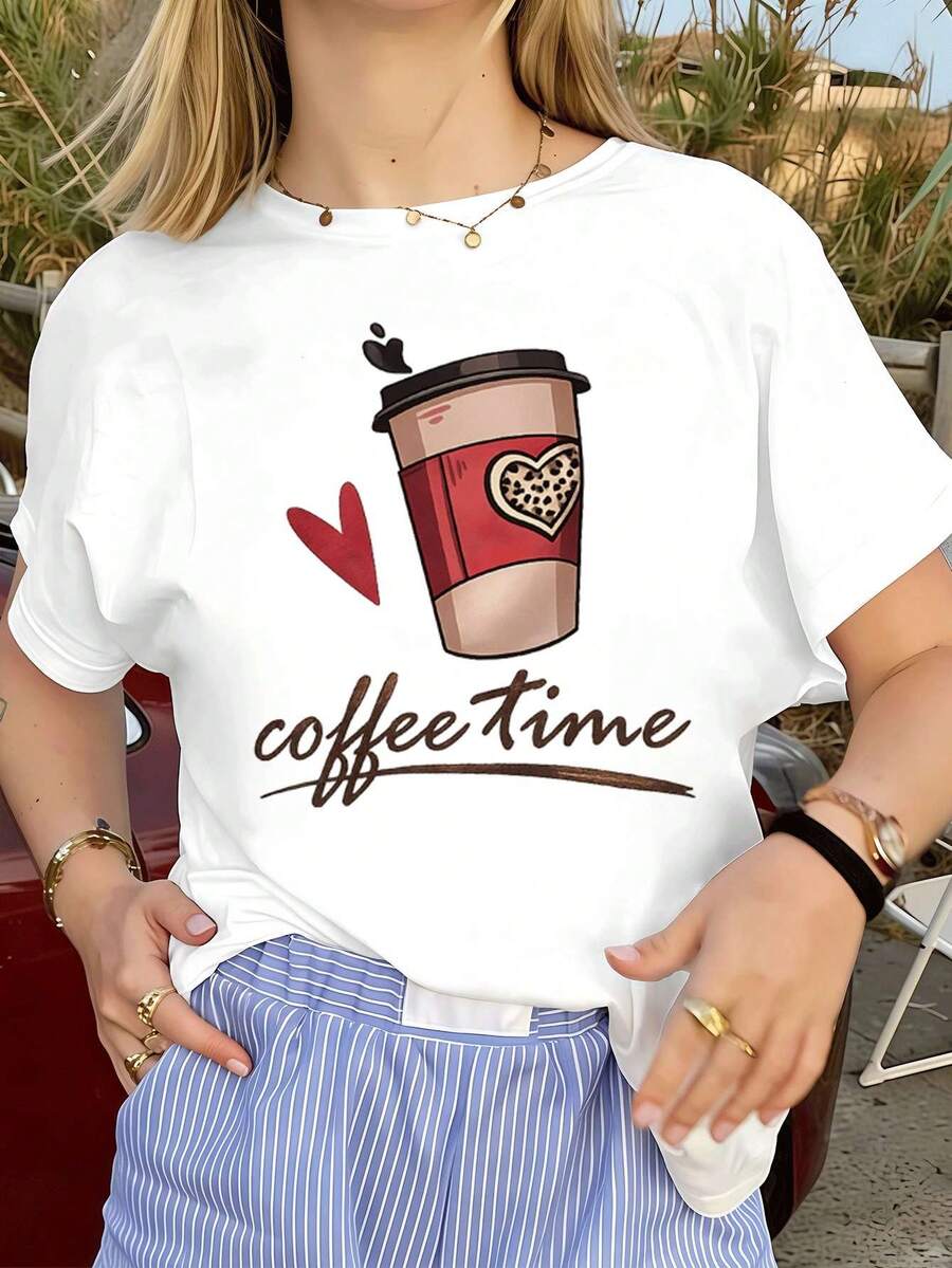 Women T-Shirts - White - View 1