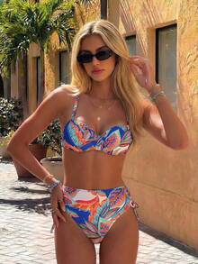 Ensembles de bikini pour femmes - Orange - Voir 2