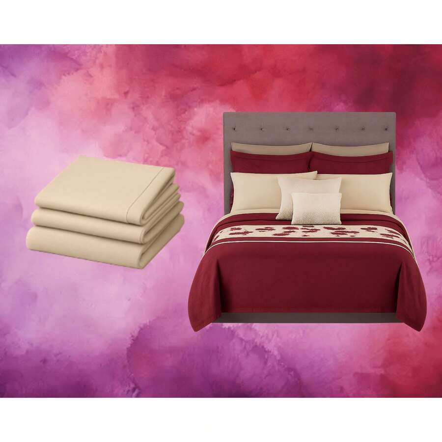 Sleep Better Tonight: Complete Comforter And Sheet Set BEAUTTY HOME - NAPLES - View 1