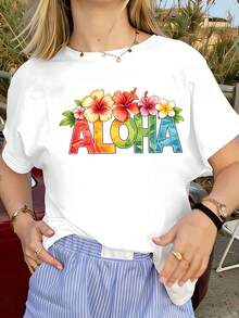 Women T-Shirts - White - View 1