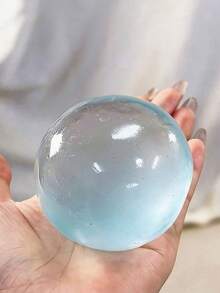 6厘米慢回弹手工挤压球，麦芽材质，减压挤压玩具，有效缓解焦虑，适合家庭聚会、节日、派对等场合作为礼物，趣味可爱，生日礼物，手部活动 - 彩色 - 查看 2
