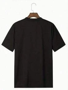 GiftGran gráfico de un poderoso camión rojo con detalles metálicos que transmite pasión por la conducción y el espíritu libre de la carretera acompañado de la frase yo no ronco yo sueño camion camiseta de hombre 100% algodónSoft - Negro - Ver 3