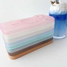 Capa para celular fosca e semitransparente com ímã "Ice Mist", compatível com iPhone 17 Pro Max, 15, 17, 16 Pro, 16, 12, 13, 15 Pro Max, 14, 15, 16 Plus e 17 Air. Design minimalista perfeito para presentes, festas, aniversários e Páscoa - para meninas e meninos. - Preto - Ver 11