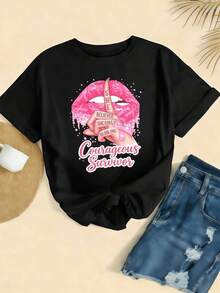 Women T-Shirts - Black - View 2