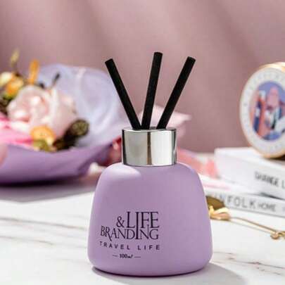 1pc Summer Flameless Essential Oil Diffuser Set, Minimalist Home Decor, Birthday Gift