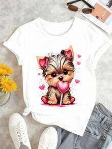Women T-Shirts - White - View 2