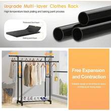 Clothes Drying Racks - Black - View 6