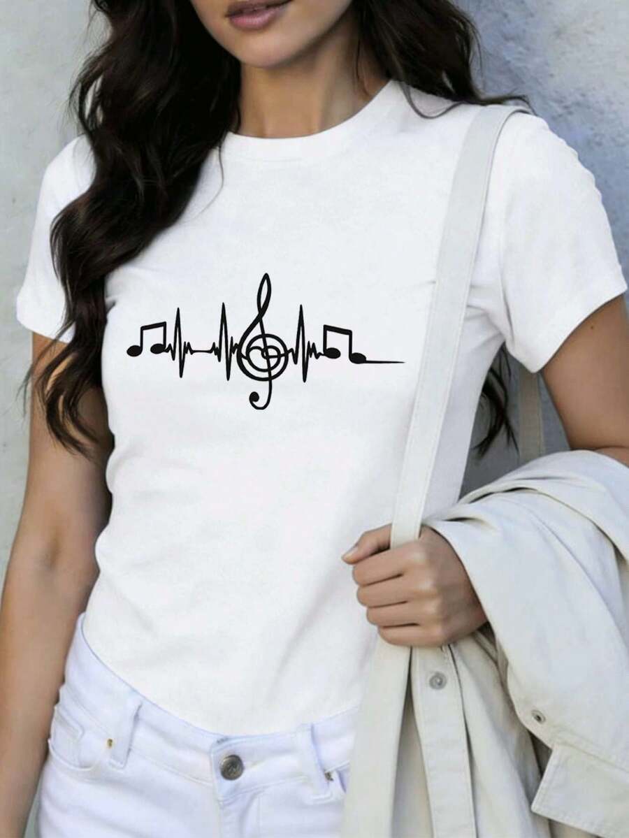 Women T-Shirts - White - View 1