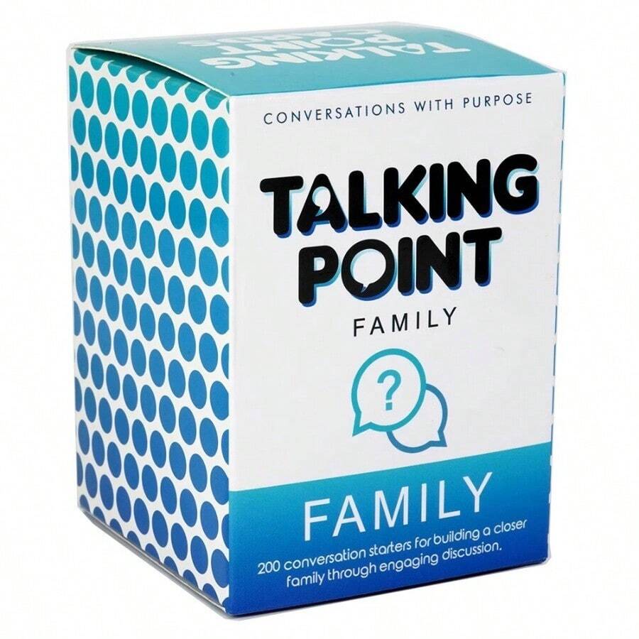 Talking Point 200 Conversation Cards Family Christian Deck Board Game - 為家庭 - 查看 1