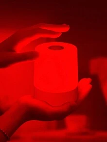 1 pièce Veilleuse LED, Gradation tactile, Interrupteur tactile, Changement de couleur tactile, 3 couleurs/16 couleurs, Lampe de chevet, Alimentée par USB et rechargeable (batterie 800 mAh), Couleur et luminosité de la lumière réglables, Éclairage doux à gradient, Lampe de chevet à commande tactile, Convient pour la nurserie, la chambre à coucher, le couloir, le salon - lampe de chevet - Voir 8