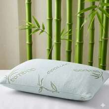 Made In Turkey - Bamboo Series Filled Pillow – Soft Support, Hypoallergenic Sleep Pillow - White - View 1