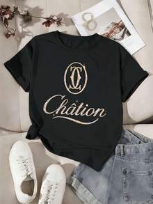 Women T-Shirts - Black - View 2