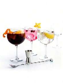 ARISE - Set Luminarc Fiesta Combinados 6 Pzs: 4 Copas 71,5cl + Medidor + Cuchara Mezcladora - Ver 1
