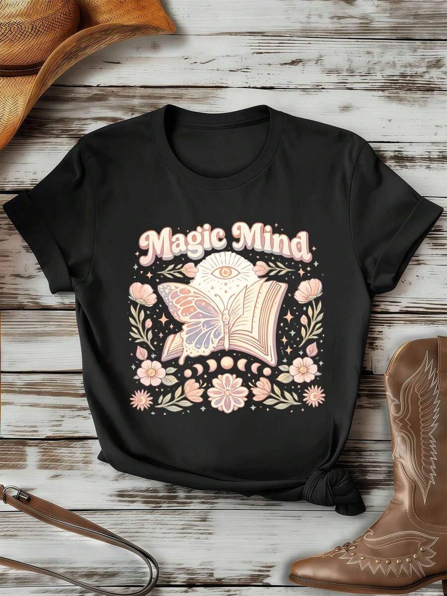 Women T-Shirts - Black - View 1
