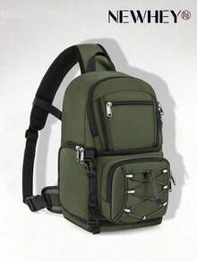NEWHEY Camera Bag, DSLR/SLR/Mirrorless Cameras Case Small Waterproof Camera Sling Bag Crossbody Bags For Photographers With Tripod Holder Compatible With / - Multicolor - View 9