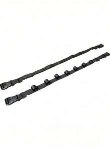 1 Set (2 Pieces) Car Fishing Rod Holder, Featuring A Nylon Strap And A Black PA Floating Frame Design, Suitable For SUVs And Large Hatchback Models. Suitable For Fishing, Billiards, And Outdoor Sports. - Multicolor - View 5