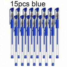 10-100pcs European Standard Office Ballpoint Pens, 0.5mm Red/Blue/Black Ink, Suitable For Students, Office Supplies, Back To School Gifts - Sets - View 12
