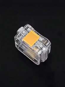 1pc Plastic Denture Case With Film, High Quality Denture Storage Box With Thin Film - Multicolor - View 4