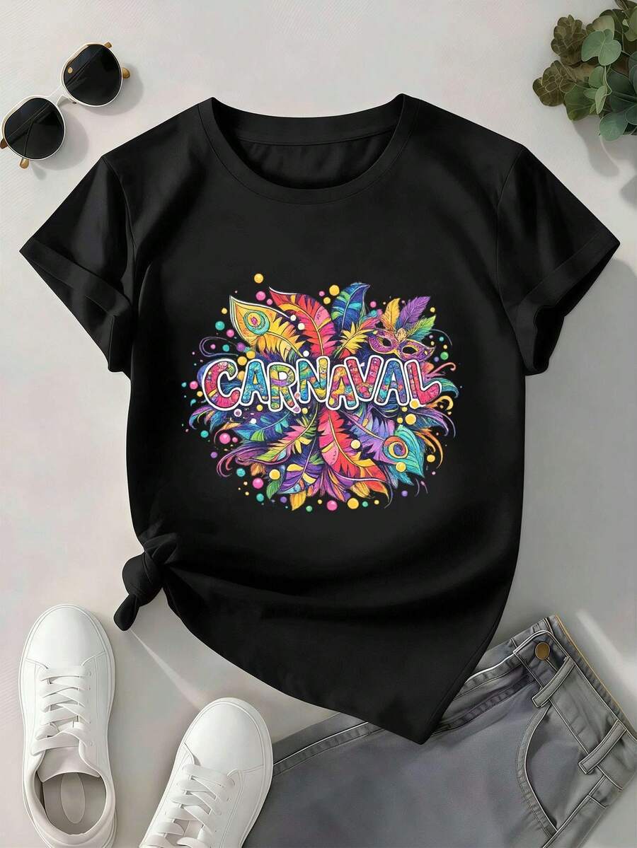 Women T-Shirts - Black - View 1