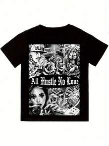 Women T-Shirts - Black - View 1