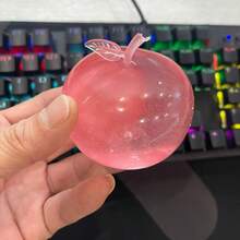 1pc New Marble Pattern Stress Relief Toy Soft Squeeze Toy Popular Style Birthday Gift Holiday Gift Christmas Gift - 蘋果 - 查看 8