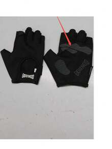 1 Pair GOUNOD Full Palm Weight Training Gloves, Fitness Gloves, Suitable For Gym, Cycling, Workout, Ultra-Lightweight, Unisex - Black - View 10