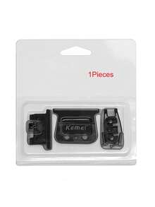 Kemei KM-2293 电动理发器原装替换刀片，理发器刀片配件替换套装，热门型号理发器OEM刀片，1套 - 黑色 - 查看 7