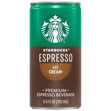 Starbucks Espresso & Cream Light, 6.5 Fl Oz Cans (Pack Of 12) - Espresso + Cream - View 5