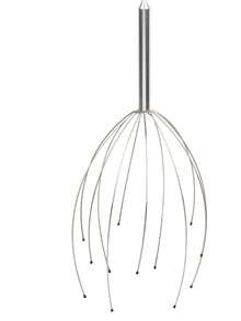 Máy mát xa đầu cao cấp 12 tay, máy mát xa lưng, da đầu kèm dụng cụ cạo da đầu, thiết bị mát xa đầu cầm tay, dụng cụ gãi da đầu giảm căng thẳng, kích thích nhẹ nhàng cho tóc (Màu bạc) - Nhiều màu - Xem 7