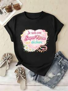 Women T-Shirts - Black - View 2
