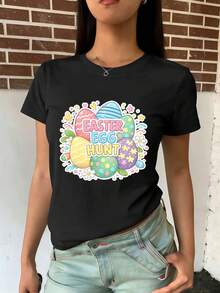 Women T-Shirts - Black - View 2