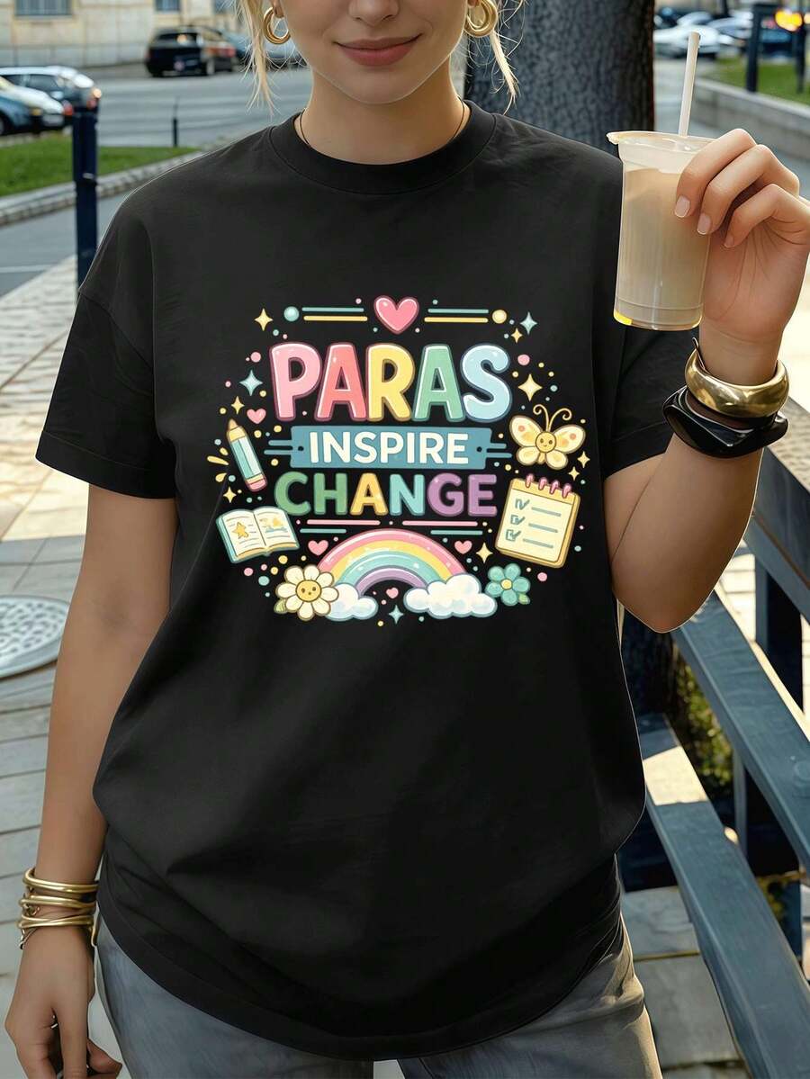 Women T-Shirts - Black - View 1