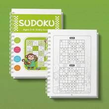 Bộ sách bài tập Sudoku - Trò chơi logic "Tư duy thông minh, phát triển lành mạnh", với hình ảnh các con vật dễ thương, giúp rèn luyện khả năng tập trung, tư duy phản biện, tính kiên nhẫn và sự tự tin trong kỹ năng giải quyết vấn đề. - Sudoku - Xem 10