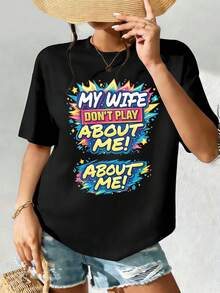 Women T-Shirts - Black - View 2