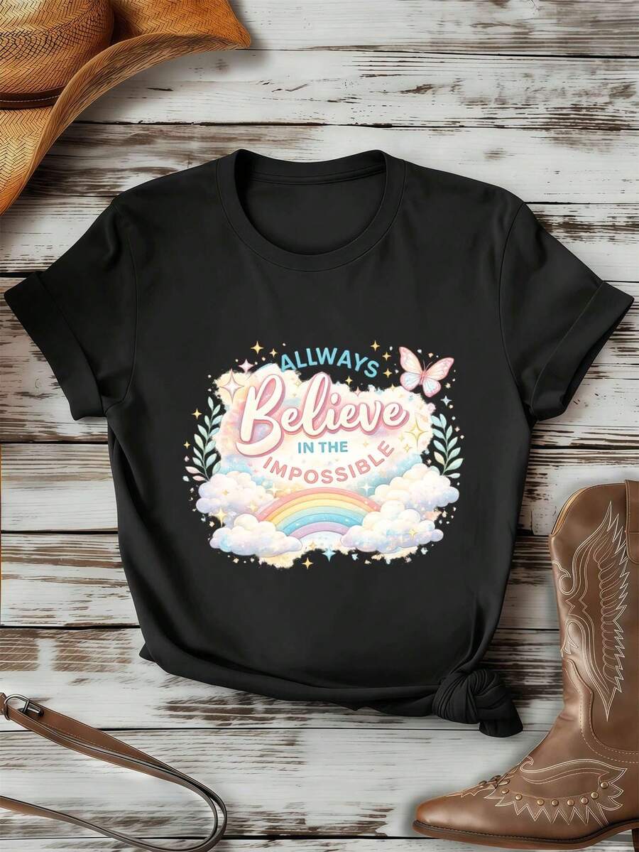 Women T-Shirts - Black - View 1