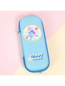 Hộp đựng bút cứng cáp, chính hãng Disney, kích thước 23x11x5cm, dung tích lớn, chất liệu EVA, có túi lưới, in hình Stitch, Bạch Tuyết, Buzz Lightyear, Người ngoài hành tinh và Người Nhện. Hộp đựng bút có khóa kéo bền chắc, lý tưởng cho học sinh, trường học, văn phòng và đồ dùng học tập. - Bộ - Xem 1